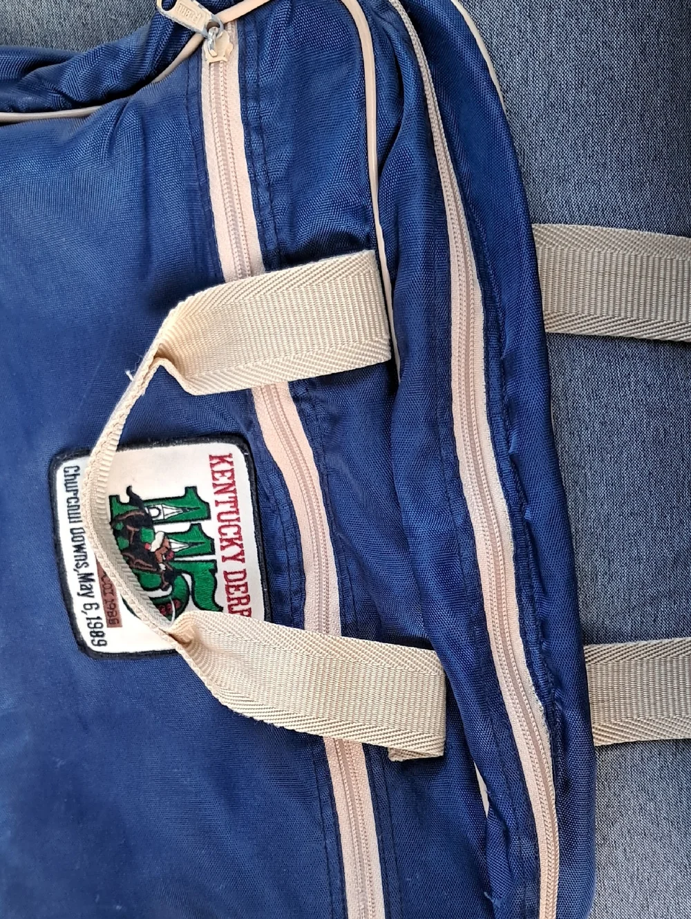 RARE VINTAGE 1989 Kentucky derby nylon bag